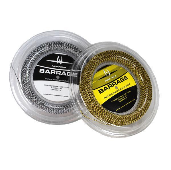 Barrage Squash String, 17 Gauge, 360' Reel - Harrow Sports